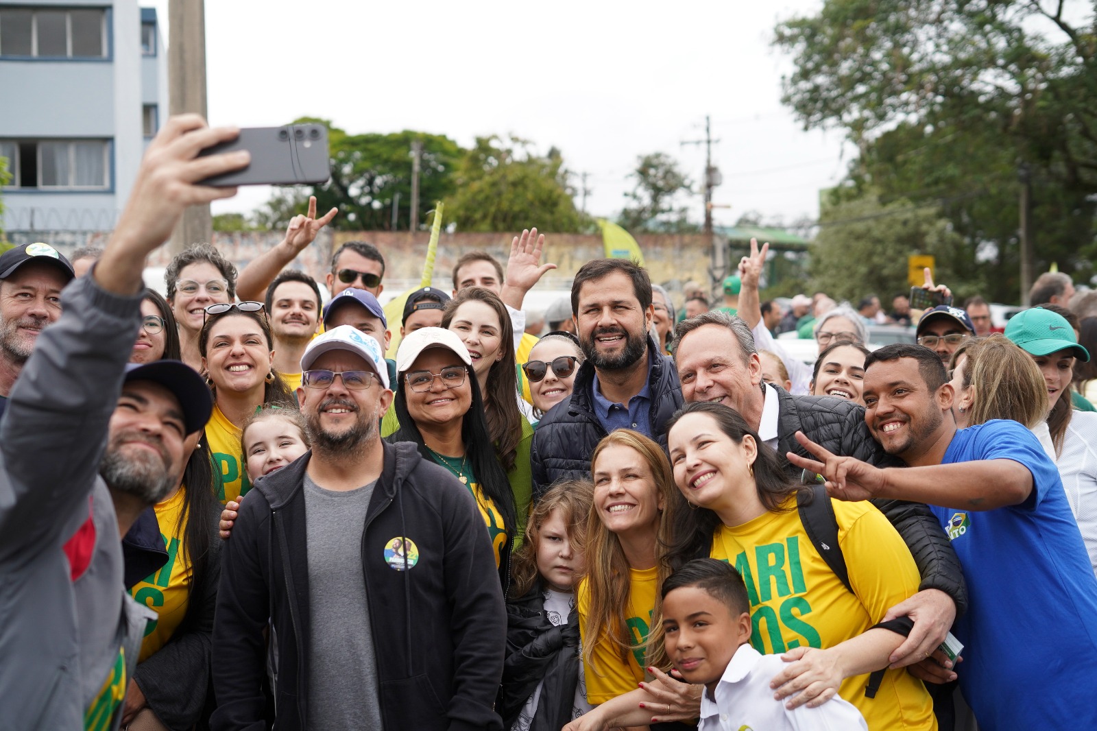 Em Jundiaí, grande carreata de Parimoschi atrai mais de 500 veículos